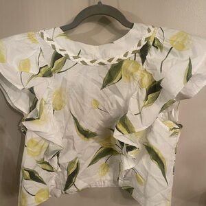 Lalibela Lemon Skirt and Top Set